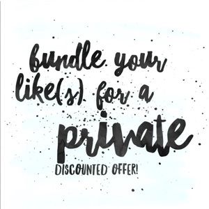 Private Discounts on Bundles